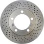 CENTRIC PARTS 228.37045 C-Tek Standard Drilled Brake Rotor