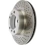 CENTRIC PARTS 228.37045 C-Tek Standard Drilled Brake Rotor