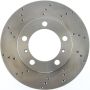 CENTRIC PARTS 228.37046 C-Tek Standard Drilled Brake Rotor