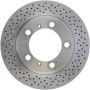 CENTRIC PARTS 228.37047 C-Tek Standard Drilled Brake Rotor