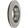 CENTRIC PARTS 228.37047 C-Tek Standard Drilled Brake Rotor