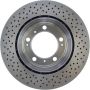 CENTRIC PARTS 228.37066 C-Tek Standard Drilled Brake Rotor