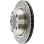 CENTRIC PARTS 228.37066 C-Tek Standard Drilled Brake Rotor