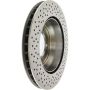 CENTRIC PARTS 228.37066 C-Tek Standard Drilled Brake Rotor