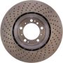 CENTRIC PARTS 228.37085 C-Tek Standard Drilled Brake Rotor