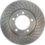 CENTRIC PARTS 228.37085 C-Tek Standard Drilled Brake Rotor