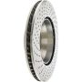 CENTRIC PARTS 228.37085 C-Tek Standard Drilled Brake Rotor