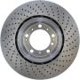CENTRIC PARTS 228.37086 C-Tek Standard Drilled Brake Rotor