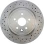 CENTRIC PARTS 228.44163 C-Tek Standard Drilled Brake Rotor