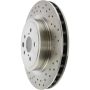 CENTRIC PARTS 228.44163 C-Tek Standard Drilled Brake Rotor