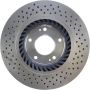 CENTRIC PARTS 228.51030 C-Tek Standard Drilled Brake Rotor