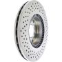 CENTRIC PARTS 228.51030 C-Tek Standard Drilled Brake Rotor