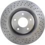 CENTRIC PARTS 228.62086 C-Tek Standard Drilled Brake Rotor