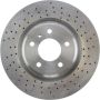 CENTRIC PARTS 228.62091 C-Tek Standard Drilled Brake Rotor