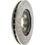 CENTRIC PARTS 228.62091 C-Tek Standard Drilled Brake Rotor
