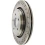 CENTRIC PARTS 228.62096 C-Tek Standard Drilled Brake Rotor