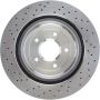 CENTRIC PARTS 228.62103 C-Tek Standard Drilled Brake Rotor