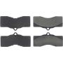 CENTRIC PARTS 300.00080 Centric Premium Semi-Metallic Brake Pads with Shims and Hardware