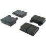 CENTRIC PARTS 300.00451 Centric Premium Semi-Metallic Brake Pads with Shims