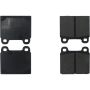 CENTRIC PARTS 300.00451 Centric Premium Semi-Metallic Brake Pads with Shims
