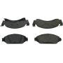 CENTRIC PARTS 300.00500 Centric Premium Semi-Metallic Brake Pads with Shims and Hardware