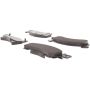 CENTRIC PARTS 300.00520 Centric Premium Semi-Metallic Brake Pads with Shims and Hardware