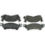 CENTRIC PARTS 300.00520 Centric Premium Semi-Metallic Brake Pads with Shims and Hardware