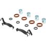 CENTRIC PARTS 300.01530 Centric Premium Semi-Metallic Brake Pads with Shims and Hardware