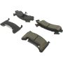 CENTRIC PARTS 300.01540 Centric Premium Semi-Metallic Brake Pads with Shims and Hardware