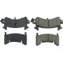 CENTRIC PARTS 300.01540 Centric Premium Semi-Metallic Brake Pads with Shims and Hardware