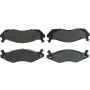 CENTRIC PARTS 300.02030 Centric Premium Semi-Metallic Brake Pads with Shims and Hardware
