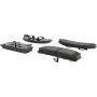 CENTRIC PARTS 300.02150 Centric Premium Semi-Metallic Brake Pads with Shims and Hardware
