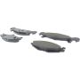 CENTRIC PARTS 300.02190 Centric Premium Semi-Metallic Brake Pads with Shims and Hardware