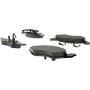 CENTRIC PARTS 300.02570 Centric Premium Semi-Metallic Brake Pads with Shims and Hardware