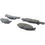 CENTRIC PARTS 300.02590 Centric Premium Semi-Metallic Brake Pads with Shims and Hardware