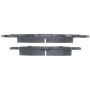 CENTRIC PARTS 300.02590 Centric Premium Semi-Metallic Brake Pads with Shims and Hardware