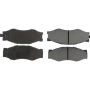 CENTRIC PARTS 300.02660 Centric Premium Semi-Metallic Brake Pads with Shims and Hardware
