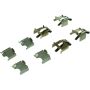 CENTRIC PARTS 300.02730 Centric Premium Semi-Metallic Brake Pads with Shims and Hardware