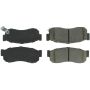 CENTRIC PARTS 300.02750 Centric Premium Semi-Metallic Brake Pads with Shims