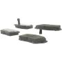 CENTRIC PARTS 300.02760 Centric Premium Semi-Metallic Brake Pads with Shims