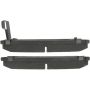 CENTRIC PARTS 300.02760 Centric Premium Semi-Metallic Brake Pads with Shims