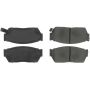 CENTRIC PARTS 300.02760 Centric Premium Semi-Metallic Brake Pads with Shims