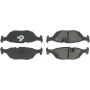 CENTRIC PARTS 300.02790 Centric Premium Semi-Metallic Brake Pads with Shims and Hardware