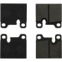 CENTRIC PARTS 300.02880 Centric Premium Semi-Metallic Brake Pads with Shims