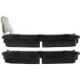 CENTRIC PARTS 300.03250 Centric Premium Semi-Metallic Brake Pads with Shims and Hardware