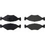 CENTRIC PARTS 300.03501 Centric Premium Semi-Metallic Brake Pads with Shims