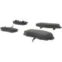 CENTRIC PARTS 300.03530 Centric Premium Semi-Metallic Brake Pads with Shims and Hardware