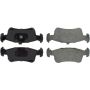 CENTRIC PARTS 300.03590 Centric Premium Semi-Metallic Brake Pads with Shims and Hardware
