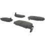 CENTRIC PARTS 300.03630 Centric Premium Semi-Metallic Brake Pads with Shims and Hardware