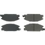 CENTRIC PARTS 300.03630 Centric Premium Semi-Metallic Brake Pads with Shims and Hardware